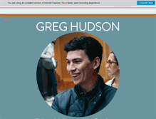 Tablet Screenshot of greghudsonvideo.com